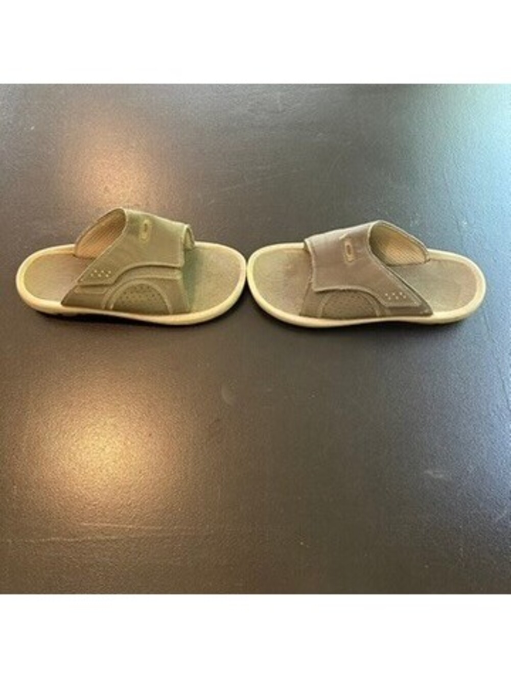 Vintage y2k designer Oakley Software rareslide sandals gray